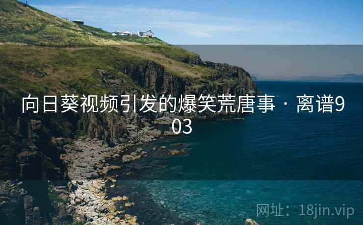 向日葵视频引发的爆笑荒唐事 · 离谱903  第2张